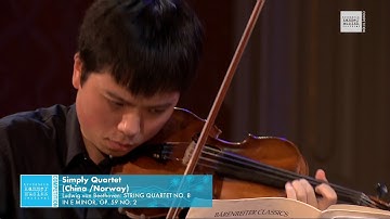 Simply Quartet - Ludwig van Beethoven: String Quartet No. 8 in e minor, Op. 59 No. 2