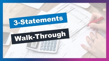 Walk me through the three financial statements | Investment Banking Technical Question 1