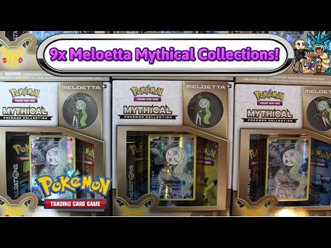 Opening 7 Pokémon TCG: Mythical Pokémon Collection–Meloetta 