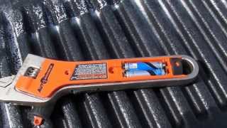 BLACK+DECKER Automatic Adjustable Wrench Tool Model AAW100