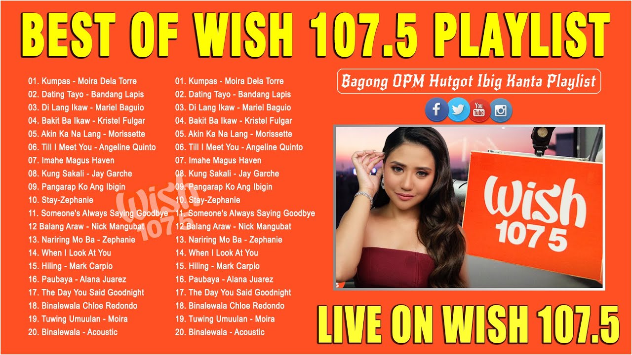 Wish 107.5 playlist 2023 - Bagong OPM Hugot Love Songs 2023 - Best Songs Of Wish 107.5 Playlist 2023