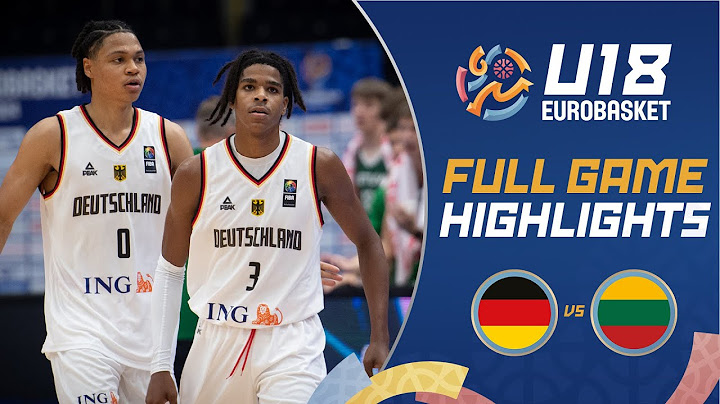 Quarter-Finals: Germany 🇩🇪 vs Lithuania 🇱🇹 | Highlights | FIBA U18 EuroBasket 2024