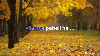 zindagi paheli hai lyrics song // saabat ost // Beat Sound ||