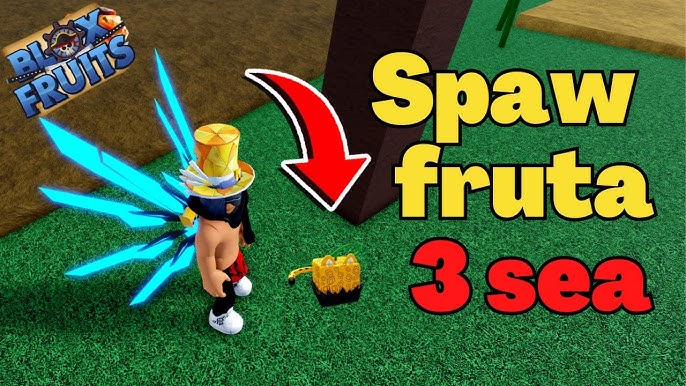 REVELANDO OS LUGARES DE SPAWN DE FRUTAS NO SEA 3 NO BLOX FRUITS!! - Roblox  