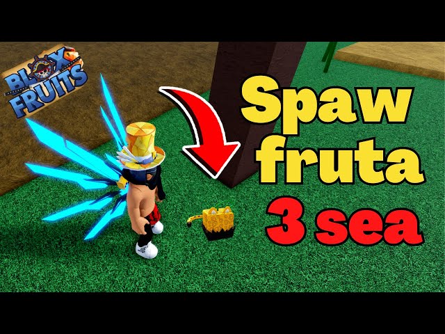 TODOS OS LUGARES DE SPAW DAS FRUTAS NO 3 SEA (3°mundo) TODOS LUGARES SPAW FRUTAS  BLOX FRUITS 