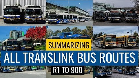 [HD] ALL 230 TRANSLINK BUS ROUTES