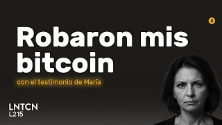 ROBARON MIS BITCOIN MIENTRAS MIRABA. No puede hacer nada  L215