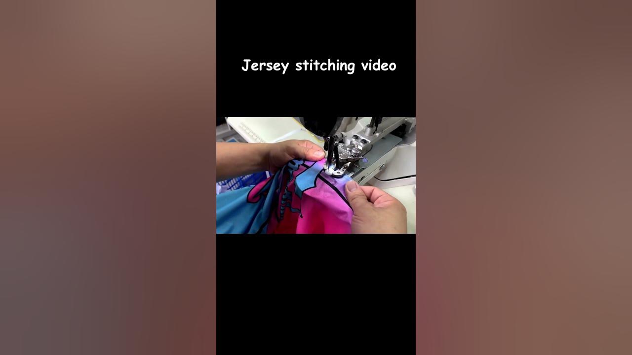 How Custom Jerseys Are Stitched | Behind the Scenes of Jersey Making