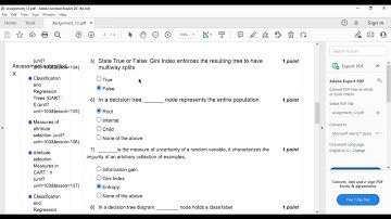 NPTEL Course Data Analytics with Python Assignment 12