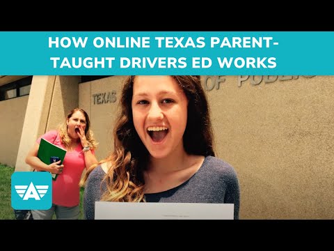 How Does Online Texas Parent Taught Drivers Ed Work?