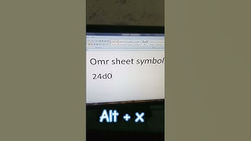 How to make OMR Sheet in ms Word #symbols #omrsheet #omr_sheet #mswordshortcutkeys #msword #computer