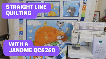 How to Use a Walking Foot on a Janome QC6260 Sewing Machine
