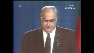 Polish news, 25.02.1990, Unrest in the USSR, uniting Germany [ENG SUB]