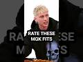rate these mgk fits from fire to trash #machinegunkelly