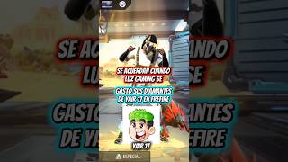 SE ACUERDAN CUANDO LUZ GAMING LE GASTO SUS DIAMANTES A YAIR 17 😱😃 #freefire #frreeifre #viralshort