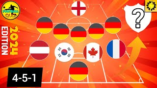 GUESS THE FOOTBALL TEAM BY PLAYERS NATIONALITY | QUIZ FOOTBALL 2024