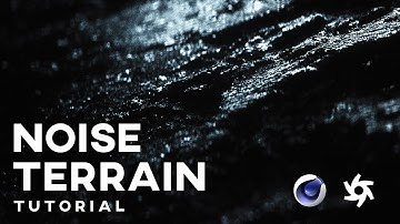Cinema 4D Tutorial - Creating Realistic Noise Terrains With Octane