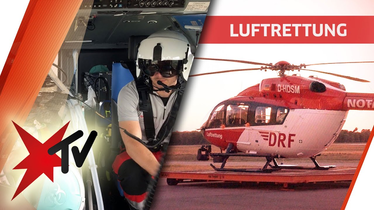 Einsatz Uber Den Wolken Helikopter Der Drf Luftrettung Unterwegs Stern Tv Youtube
