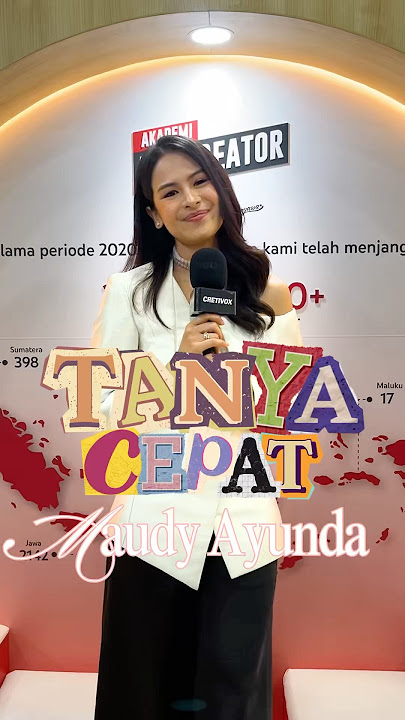 Maudy Ayunda introvert, tapi kepengen jadi guru 🧐 #TEPATCretivox #VoiceofPeople