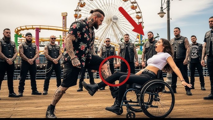Move, Cripple!” –Bullies Kicked a Disabled Girl at Santa Monica Pier Then a  Sea of Bikers Surrounded