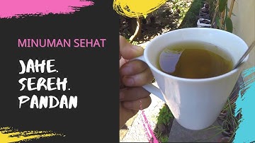MINUMAN JAHE SEREH PANDAN