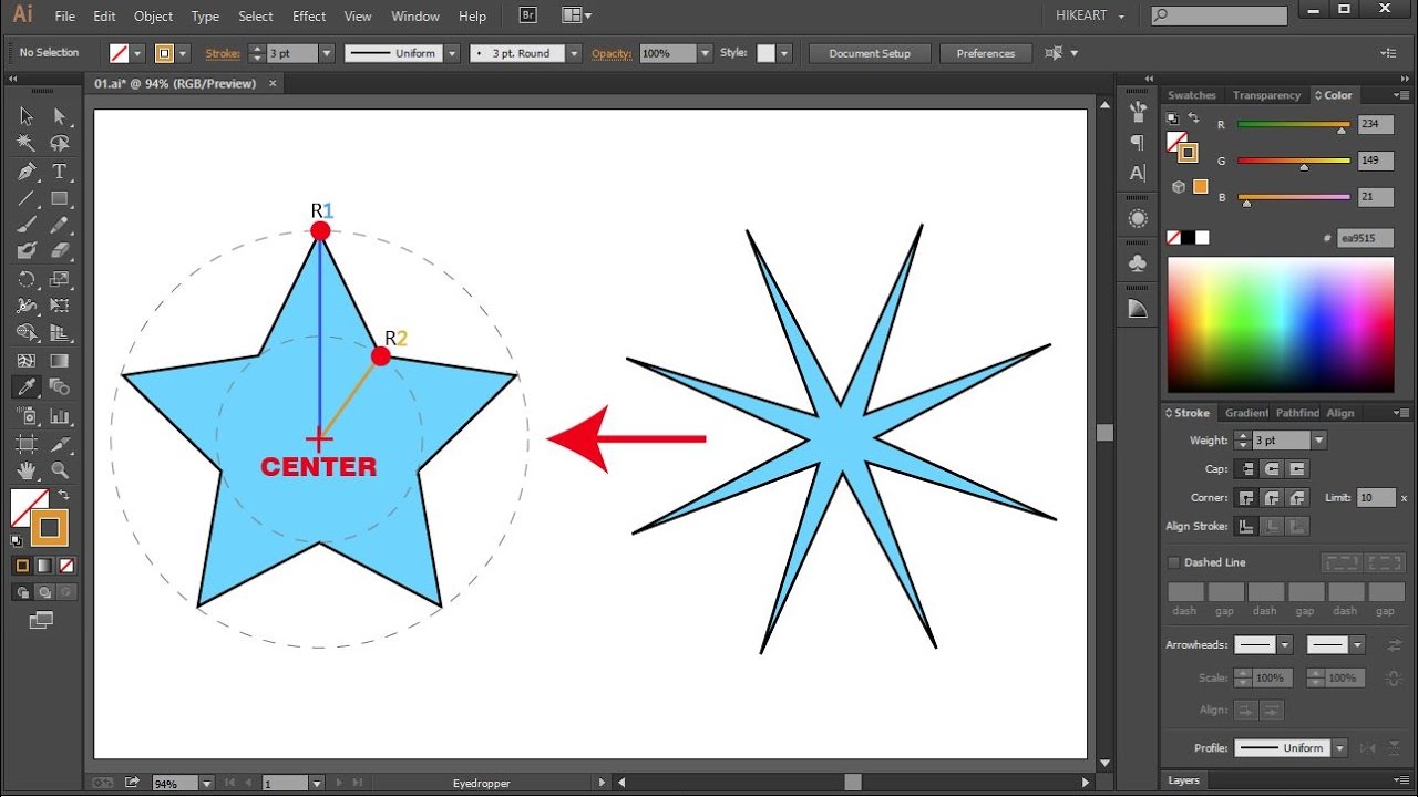 How to Change the Star Tool to its Default Settings in Adobe