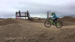 BMX Racing 2016 ep. 1, Big crash