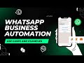 Whatsapp business automation using pabbly connect  whatsapp automation