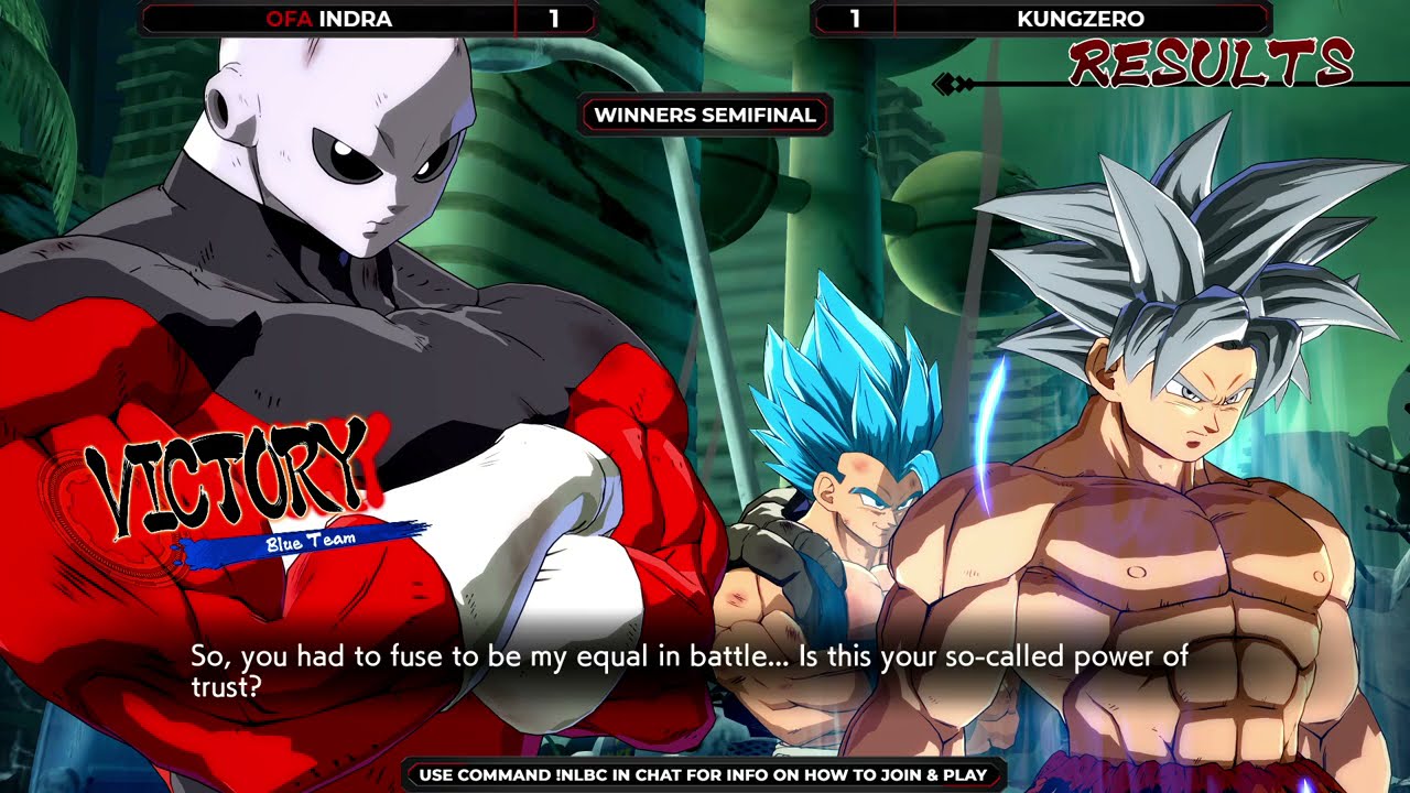 Dragon Ball FighterZ Tournament Top 8 Finals NLBC Online Edition