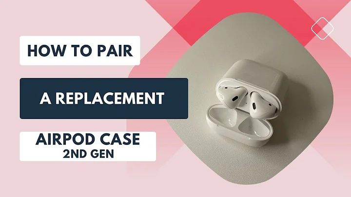 How to Pair a Replacement AirPod Case (2nd Gen)