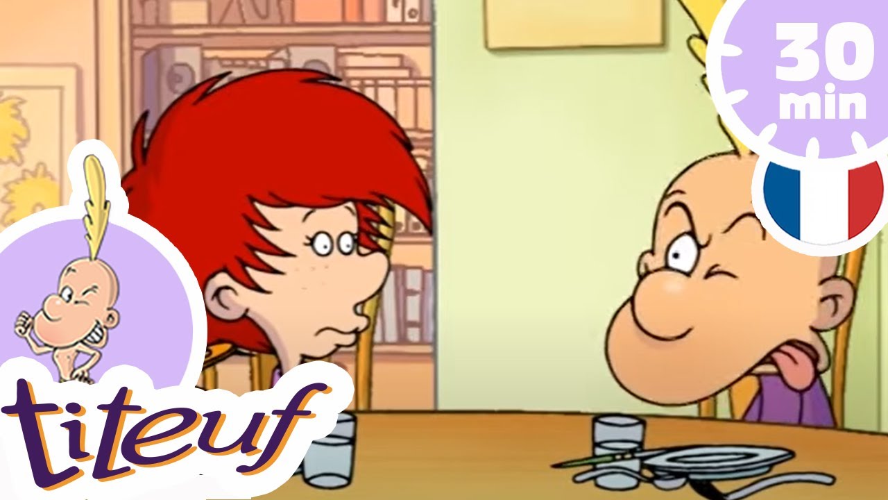 TITEUF | Julie vient dormir à la maison |2020 | Dessin animé