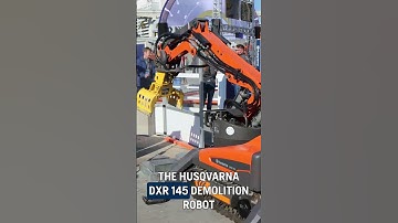 Limited Series Product Spotlight | Husqvarna DXR 145 Demolition Robot