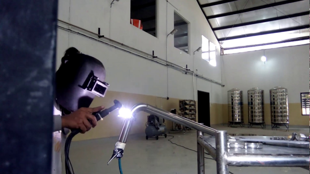 Las Argon Pipa Sanitary Hasil Rapih Youtube