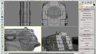 Beretta 9000 Modelling Tutorial - Part 7 (2 of 4) - Little Thingys