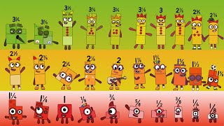 Ultimate - TEAM Numberblocks Band Eighths Band Version (1-3) But Band Halves | 