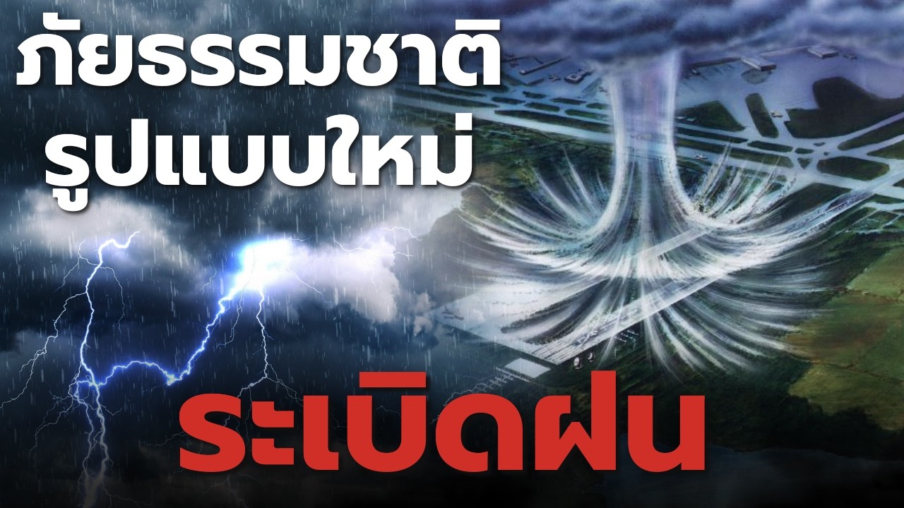 ระเบิดฝน ภัยธรรมชาติรูปแบบใหม่จากการเปลี่ยนแปลงสภาพภูมิอากาศ