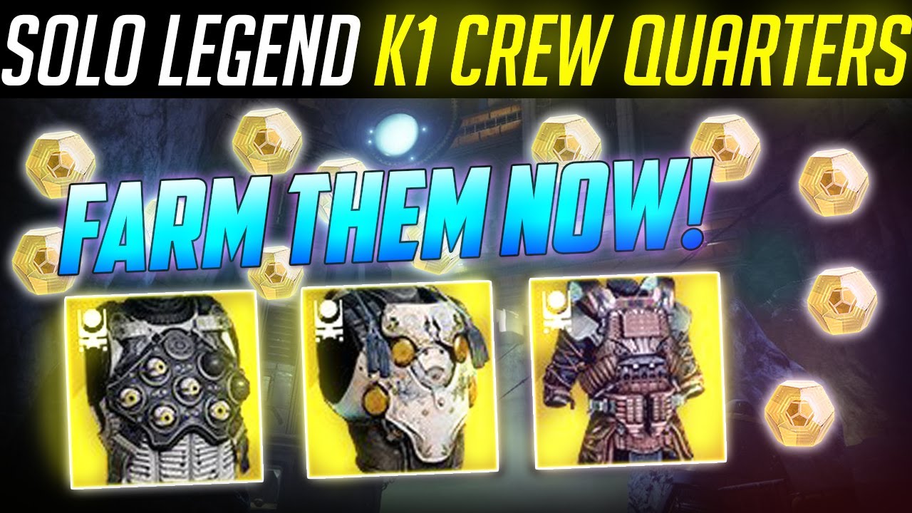 Solo K1 Crew Quarters Lost Sector Legend Guide (Do This NOW!) Farm