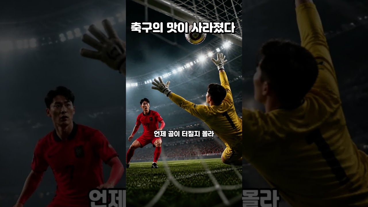 축구의 맛이 사라졌다 #월드컵 #축구 #대한민국 #국가대표 #FIFA #축구팬 #스포츠 #월드컵2026 #손흥민 #황인범 #축구이야기 #시사쇼츠 #쇼츠 #shorts