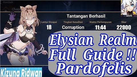 Guide Elysian Realm - Pardofelis Difficulty Corruption (x2.5) | Honkai Impact 3rd