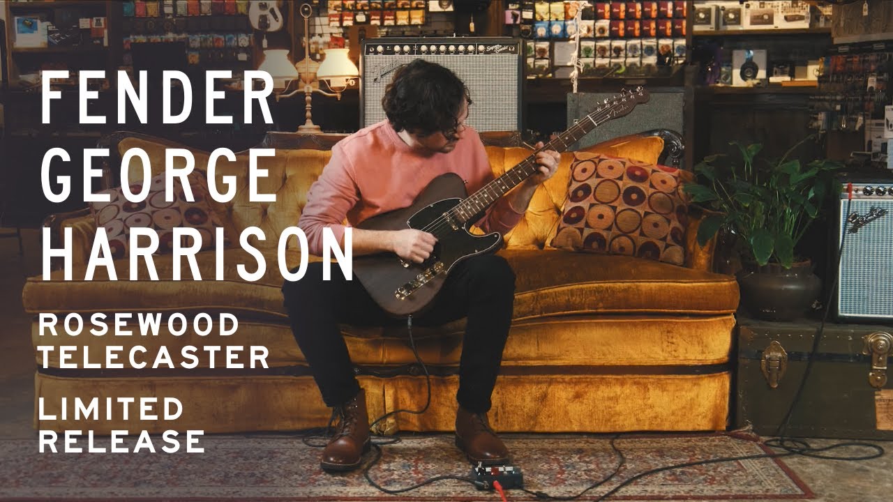 Fender George Harrison Rosewood Telecaster 2022 Limited Release
