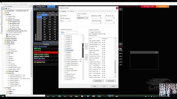 G4X link ECU - setting up some logging.  1uz-fe with link Monsoon
