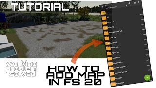 HOW TO ADD MAP IN FS 20 NEW TRICK