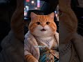 AI-Infused Urban Night Cat Adventure: Play with the Feline Fun