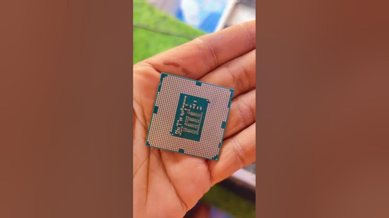 cpu processor pin damage by customer. YouTube