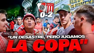 Thumbnail for REACCIÓN CON LOS HINCHAS / RIVER 0-2 ESTUDIANTES LP