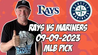 Seattle Mariners vs Tampa Bay Rays 9/9/23 MLB Free Pick Free MLB Betting Tips