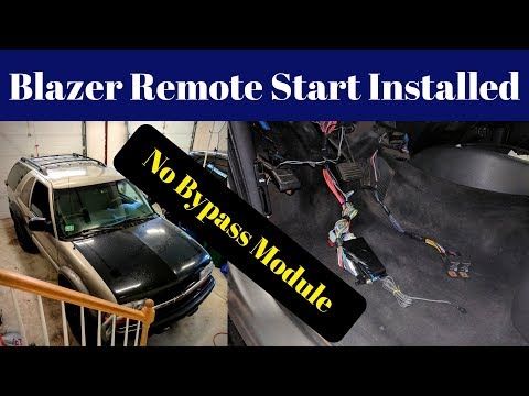 ZR2 S10 Blazer Remote Start Install