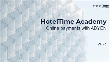 HT - Online payments with ADYEN