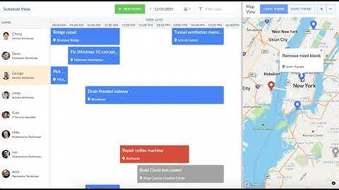 Scheduler Pro + MapboxGL JS integration demo