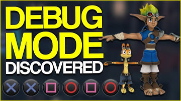DEBUG MODE in Jak and Daxter Trilogy DISCOVERED!